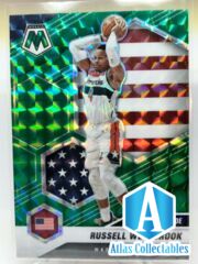 2020-21 Panini MOSAIC National Pride GREEN RUSSELL WESTBROOK  #253